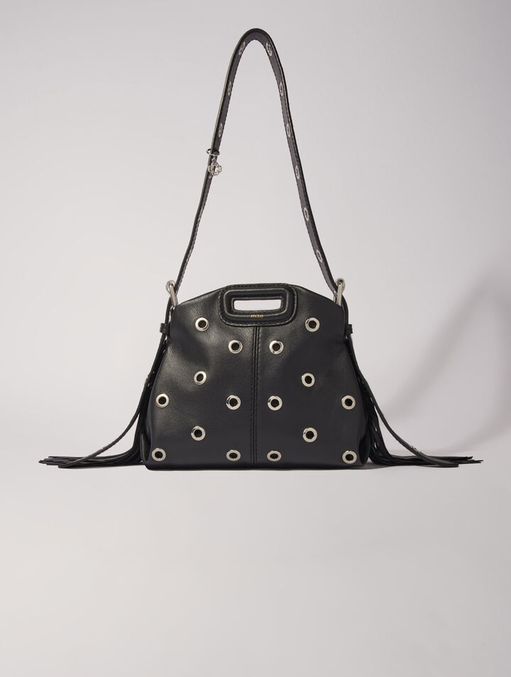 Miniledertasche Miss M mit Ösen