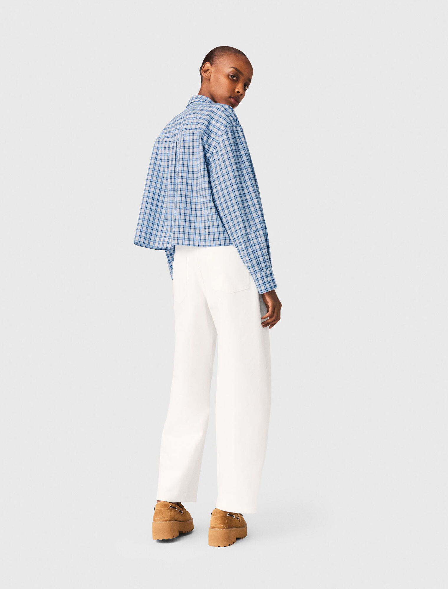 Strasshemd mit abnehmbarer Krawatte