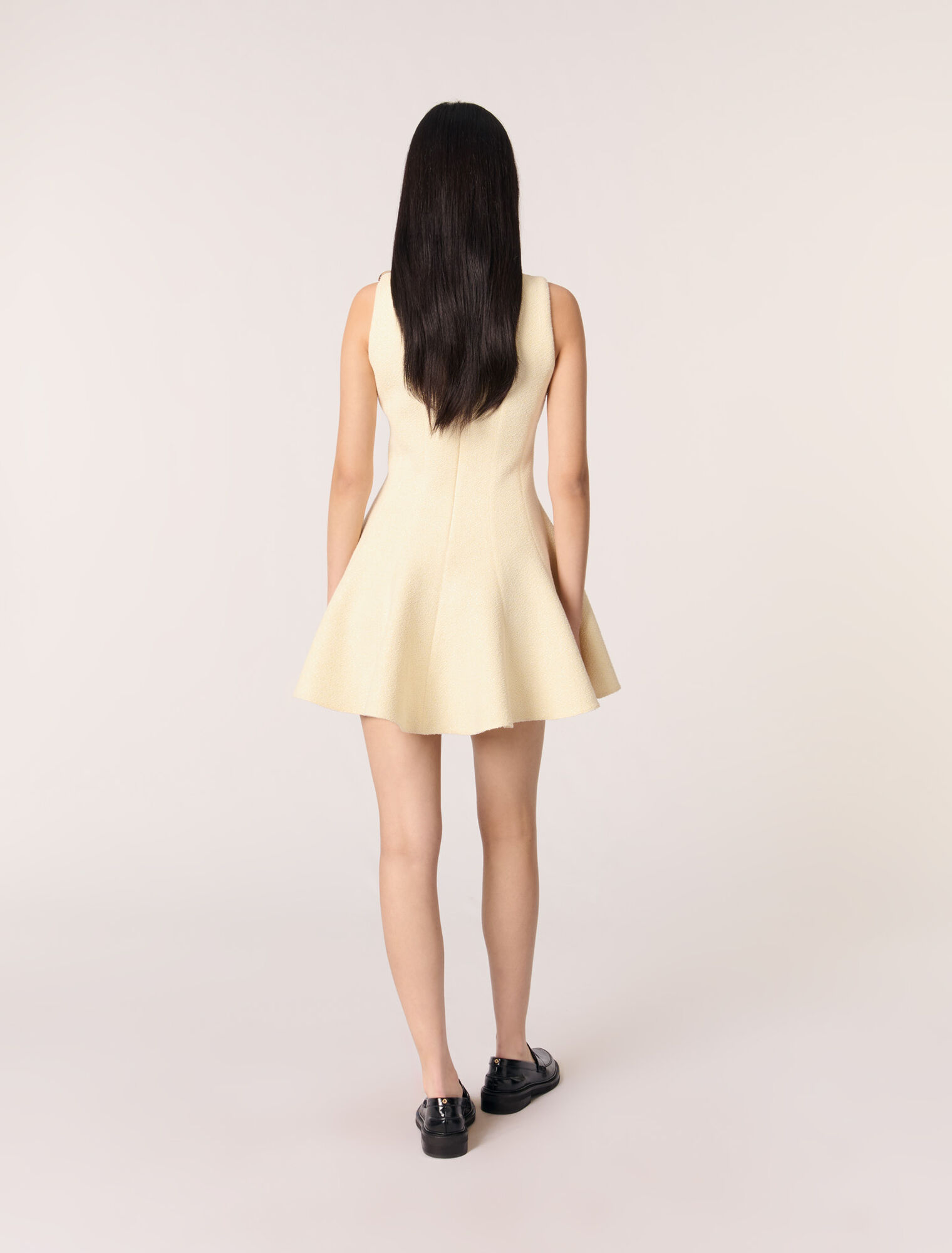 Kurzes Tweed-Kleid