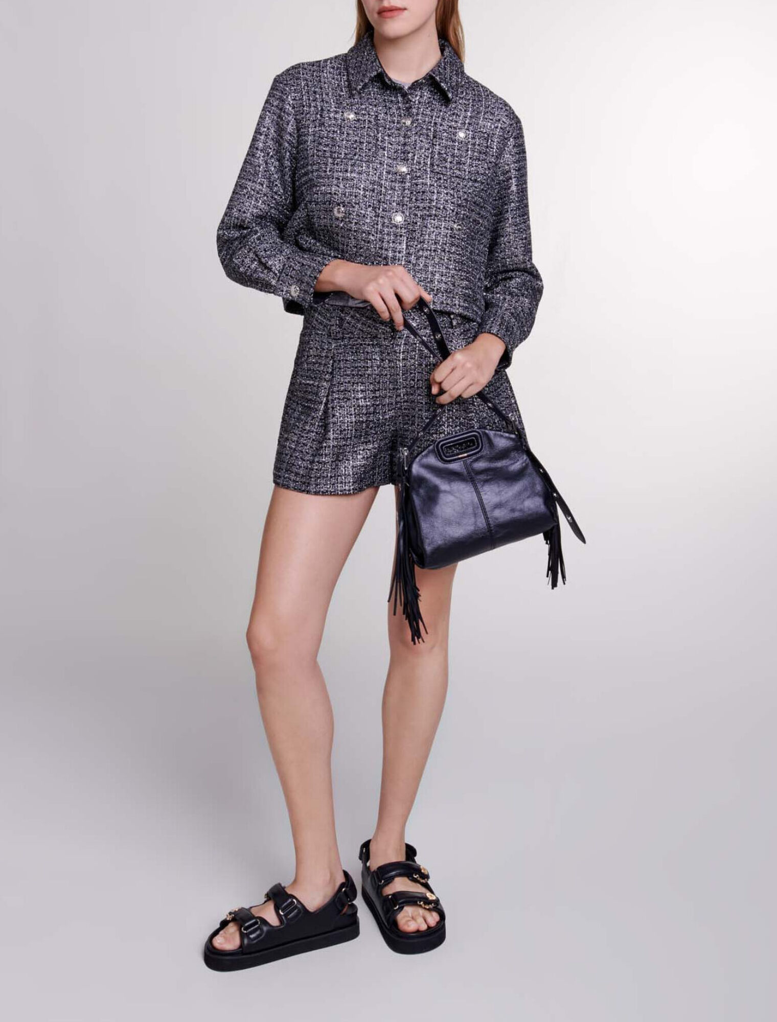 Tweed-Jacke