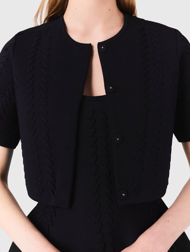 Kurzer Cardigan