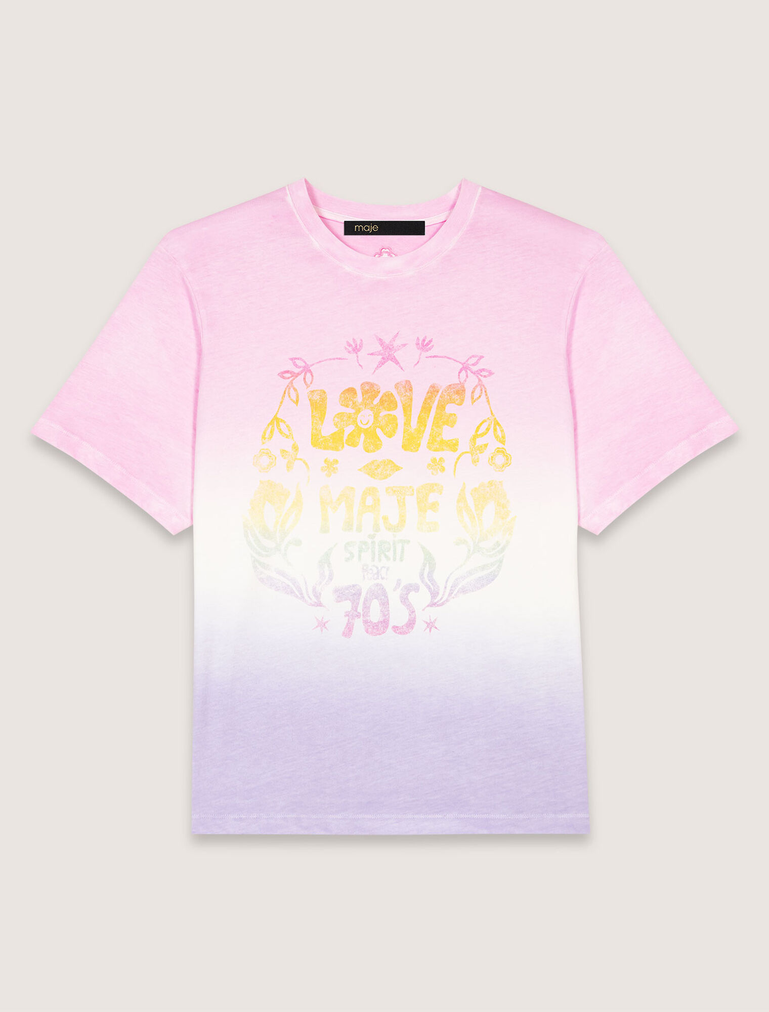 T-Shirt mit Druckmuster