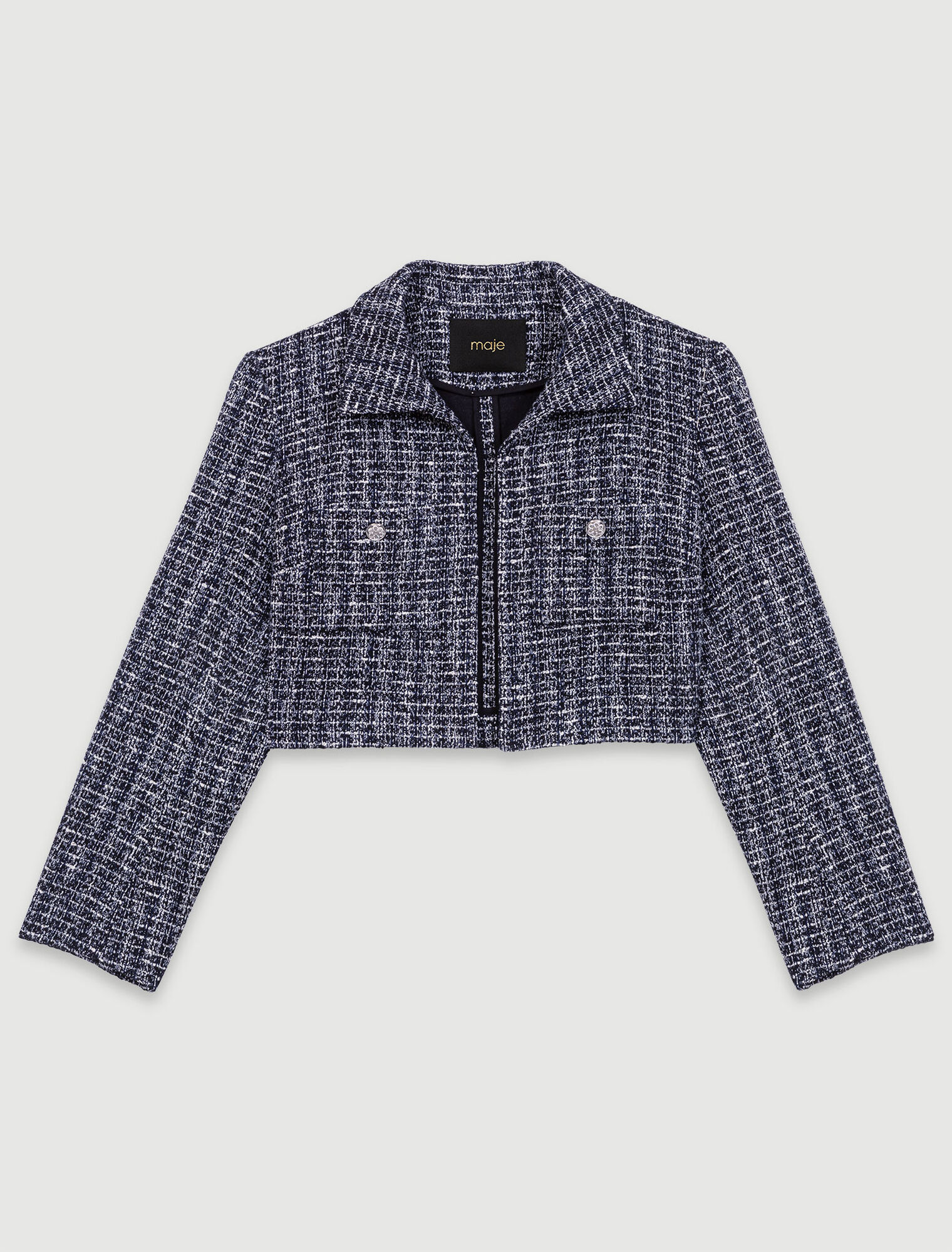 2-in-1 Tweed-Kleid