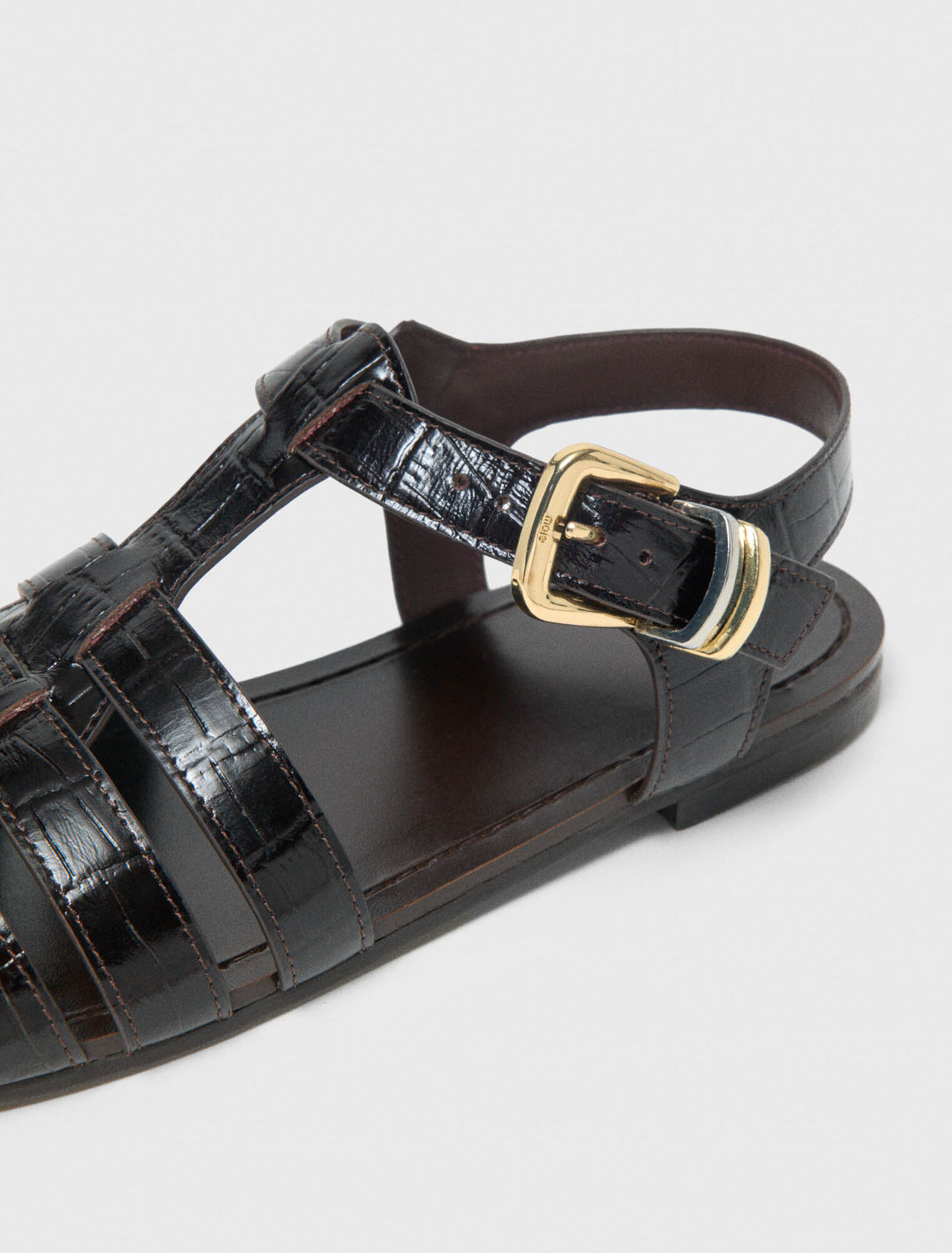 Riemchensandalen aus Leder