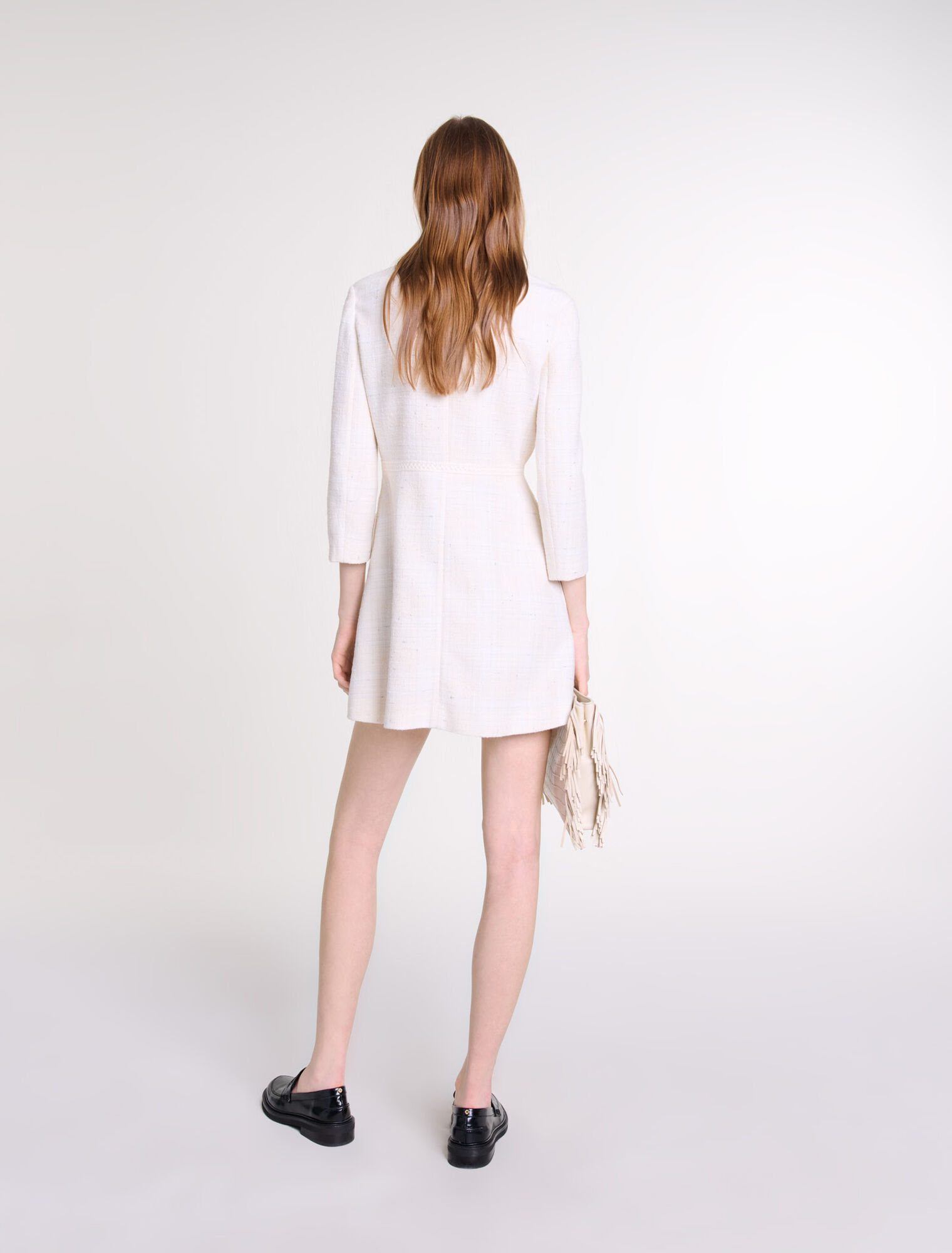 Kurzes Tweedkleid