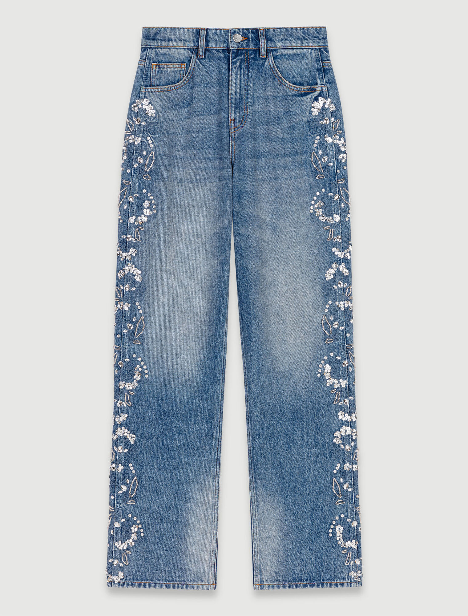 Bestickte Jeans 
