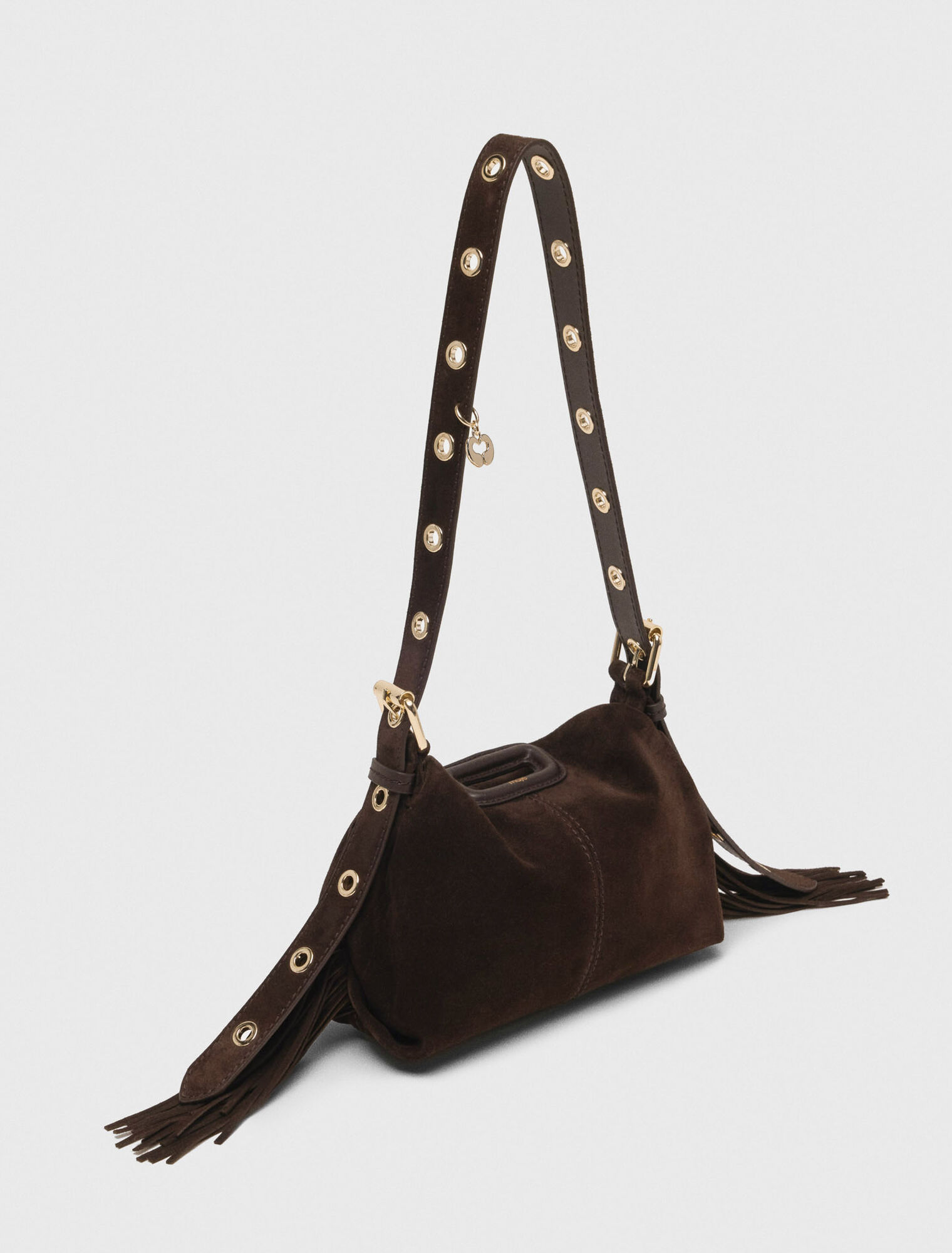 Miss M mini Tasche aus Wildleder