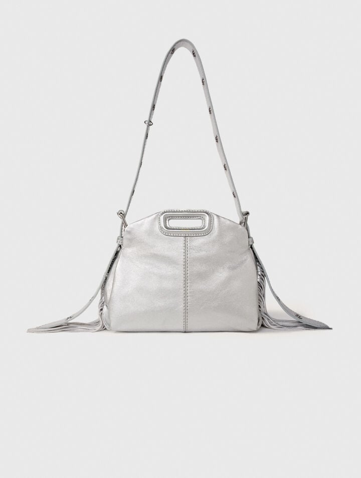 Tasche Miss M Mini, Metallic-Leder
