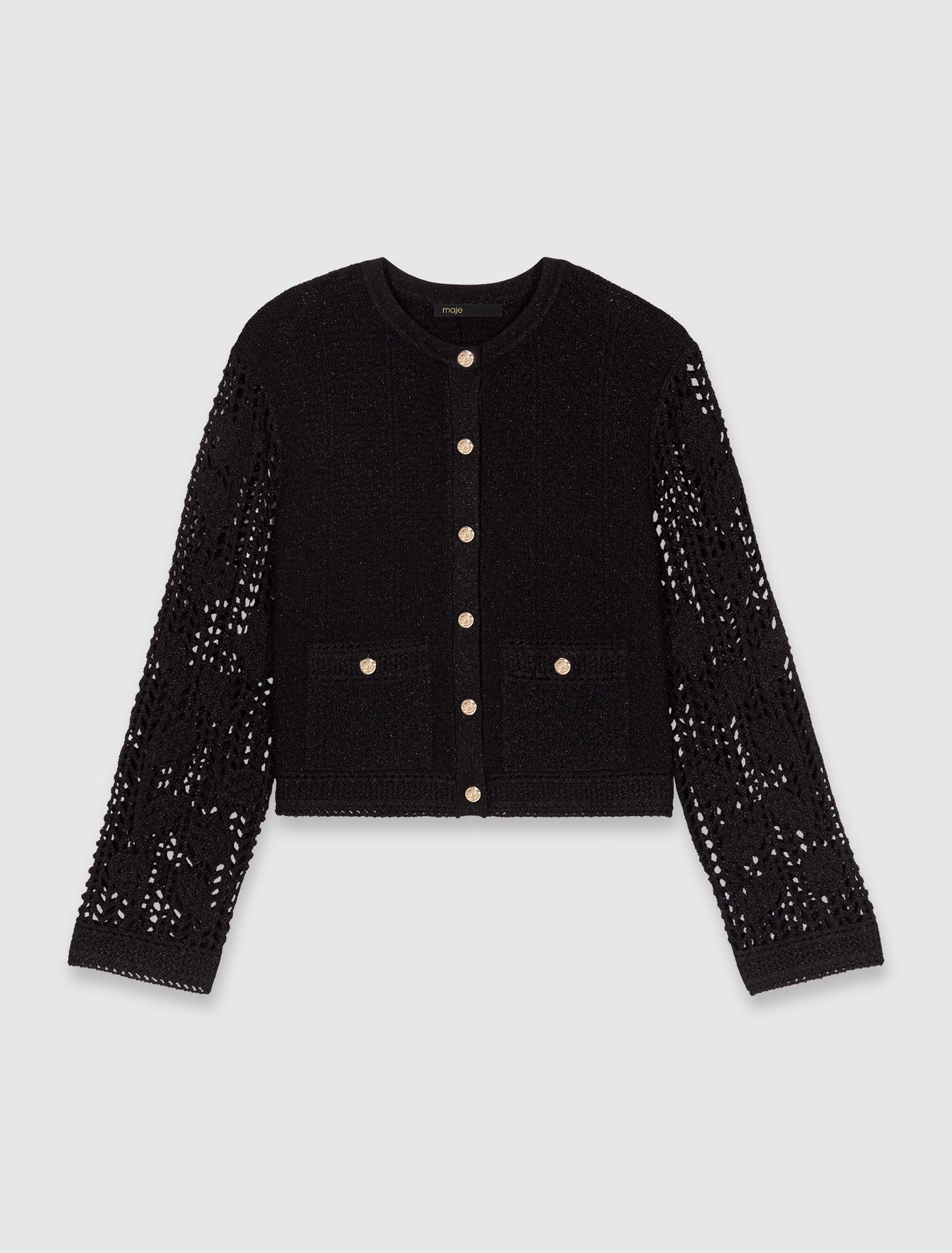 Gehäkelter Cardigan 
