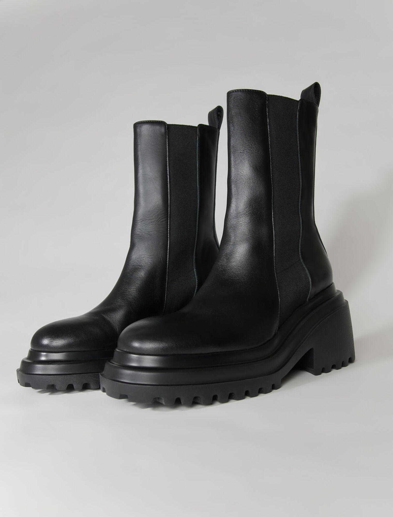 Stiefeletten aus Leder