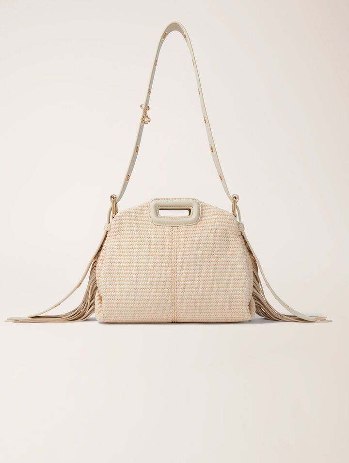 Mini M-Tasche mit Basteffekt