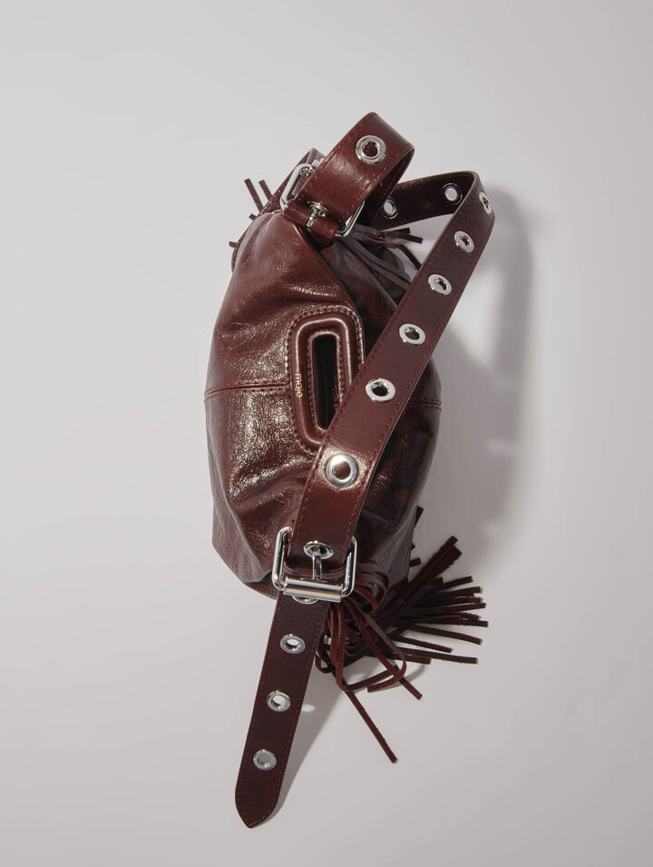 Tasche Miss M Mini, Craquelé-Leder