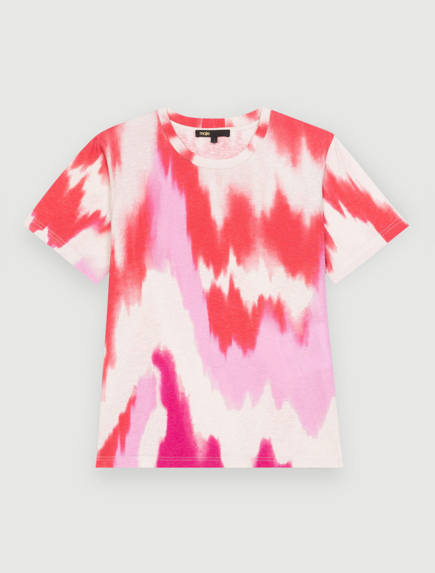 Tie and Dye T-Shirt fuchsia