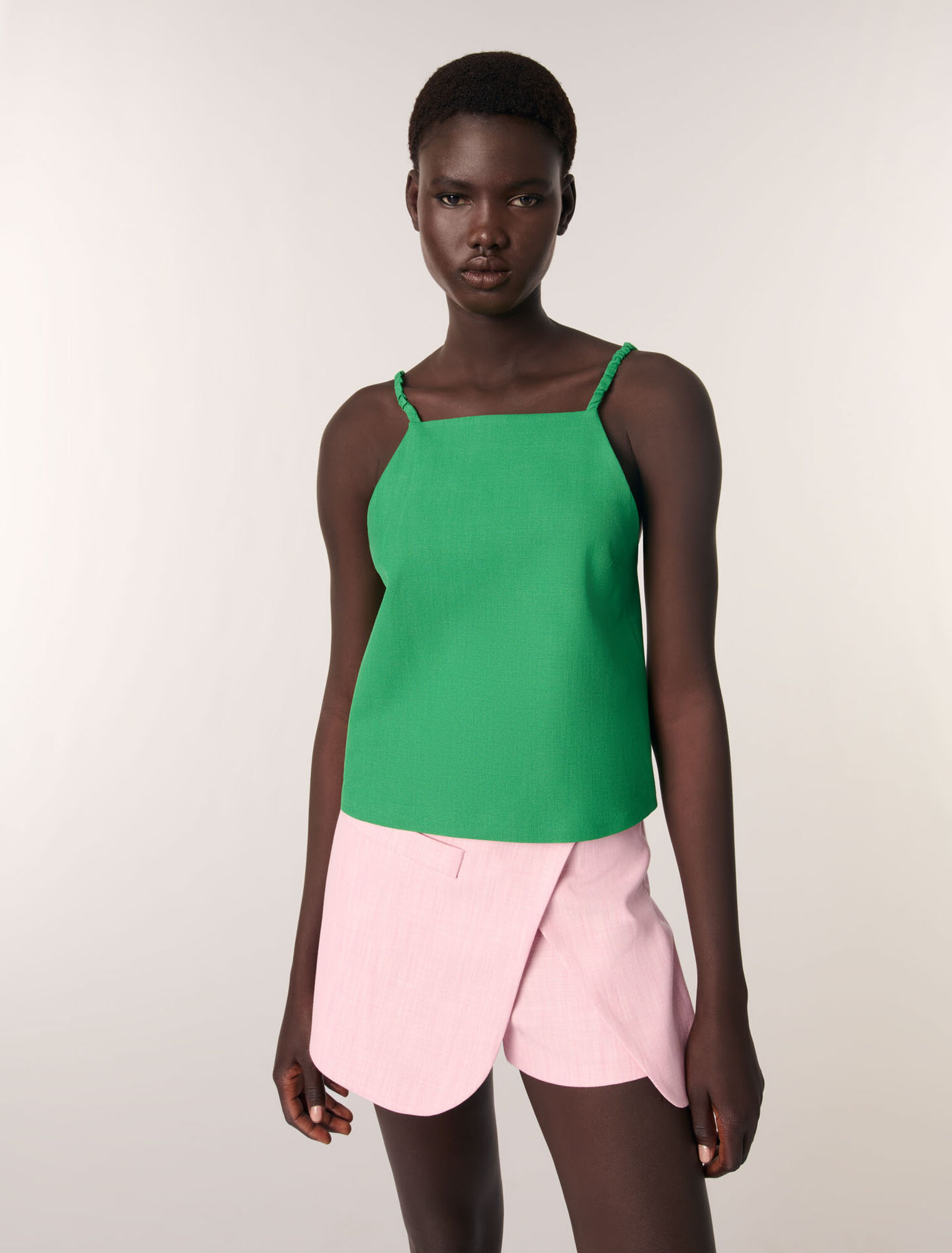 Elegante Wickel-Shorts