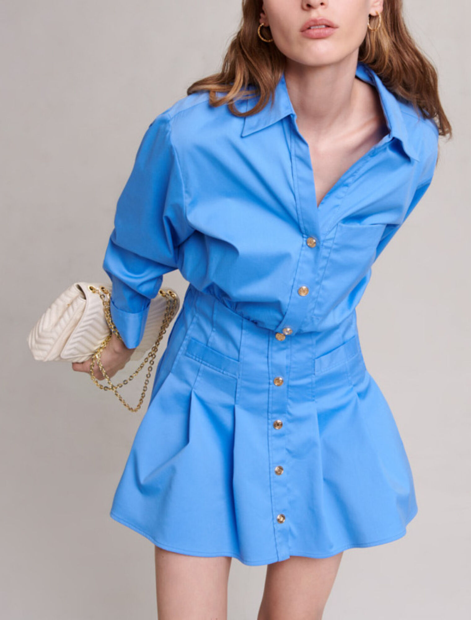 Kurzes Hemdkleid