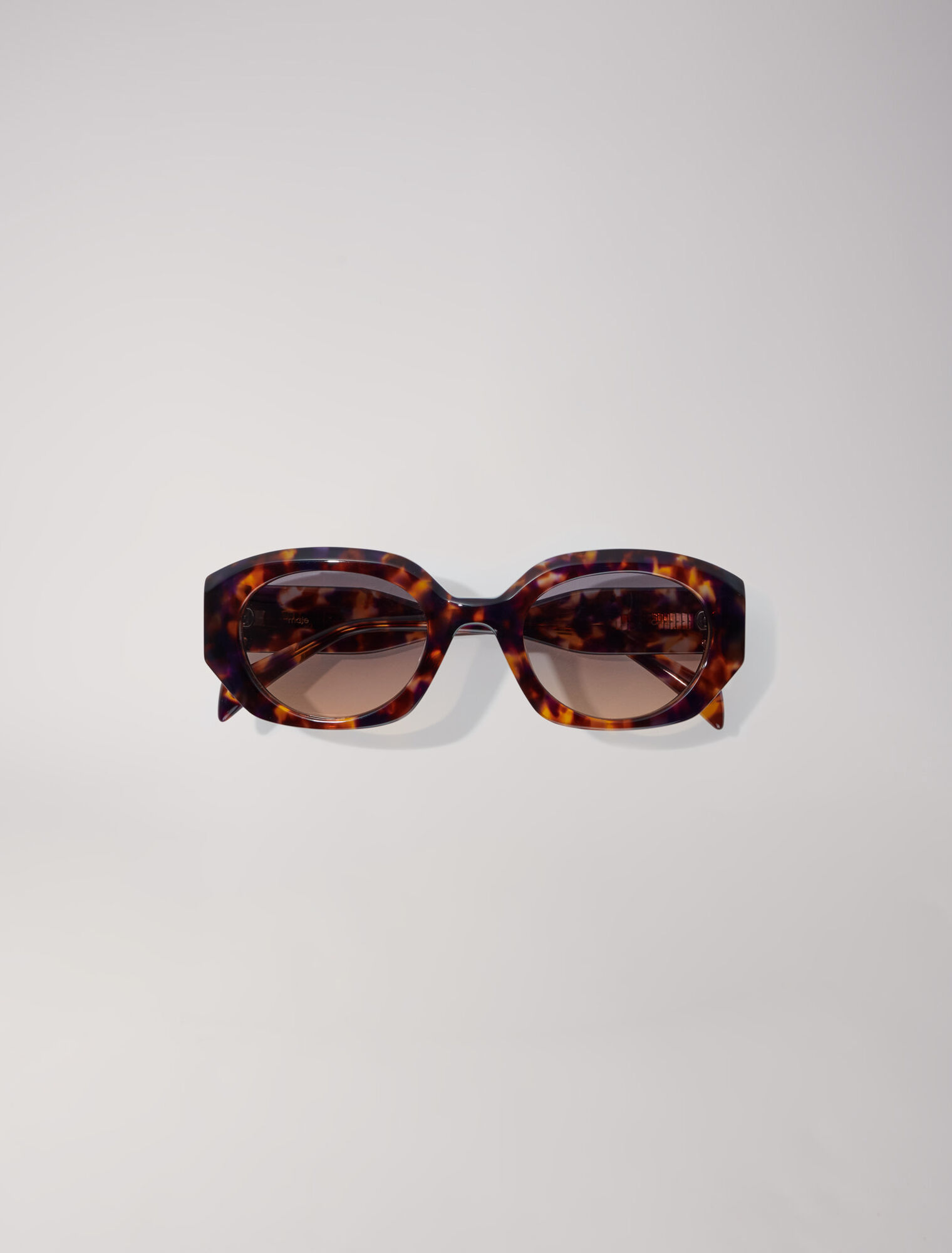Runde Sonnenbrille aus Acetat