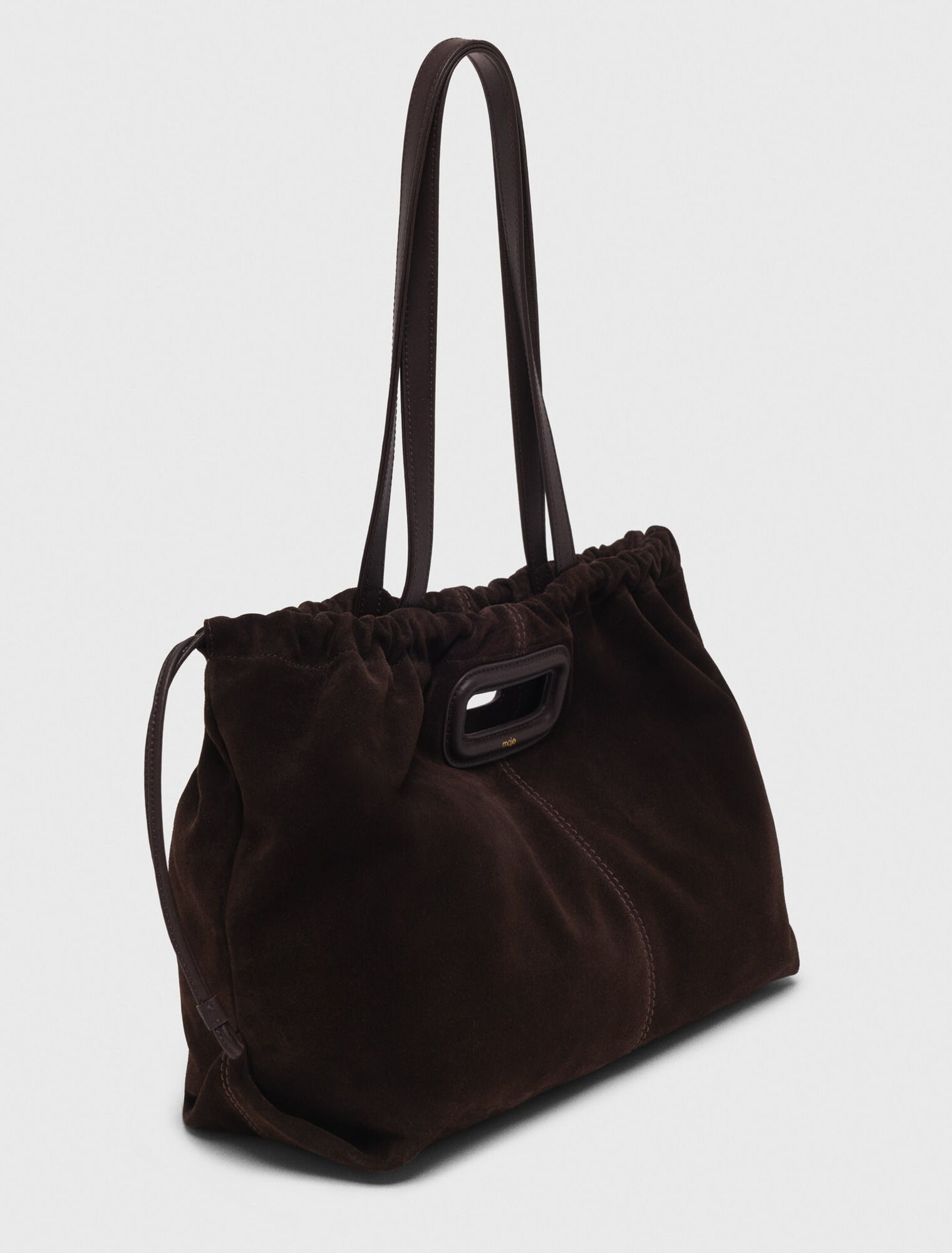 M Tote-Bag aus Wildleder