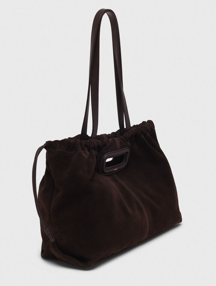 M Tote-Bag aus Wildleder