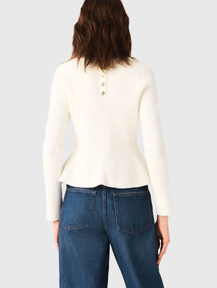Pullover mit Schößchen