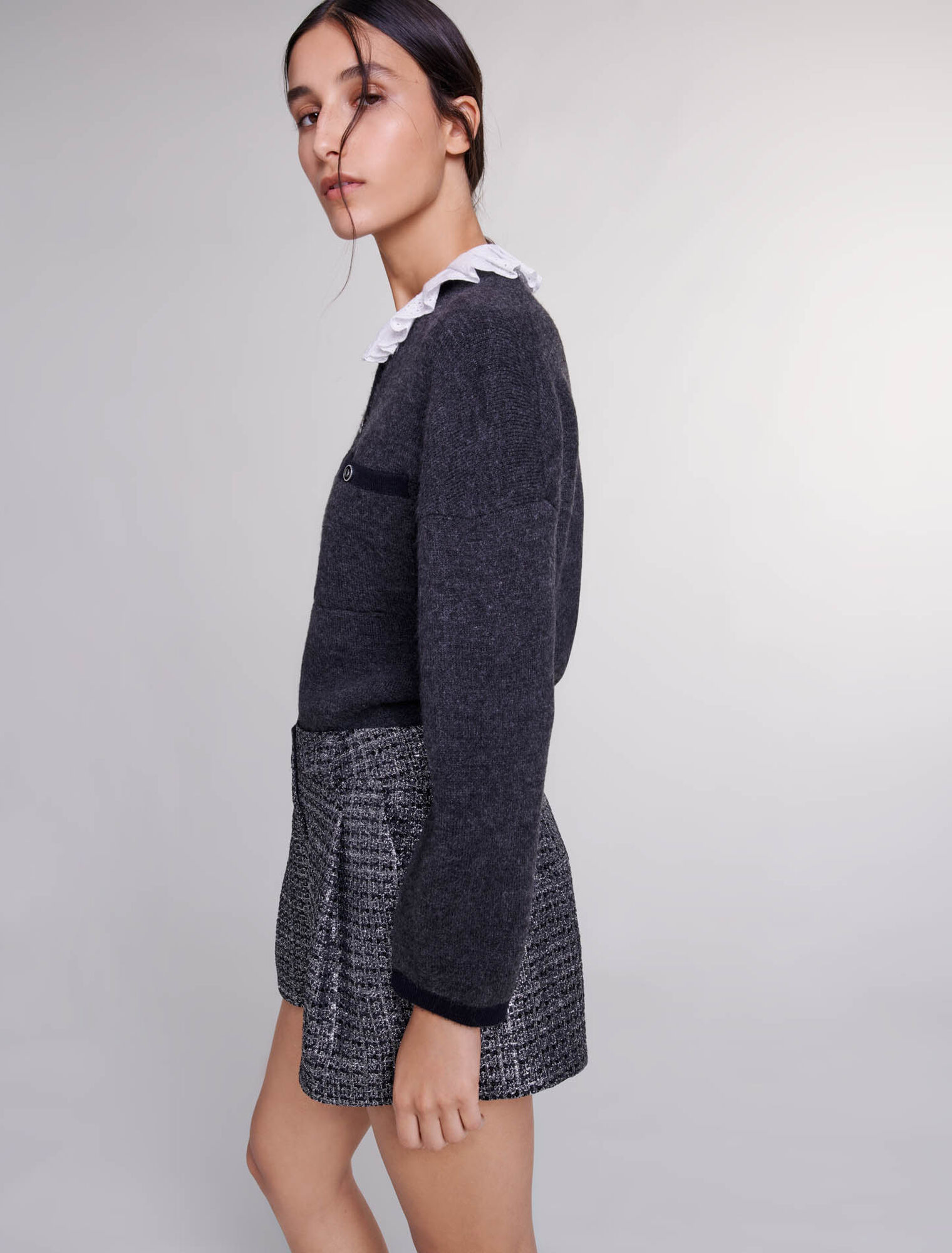Tweed-Shorts