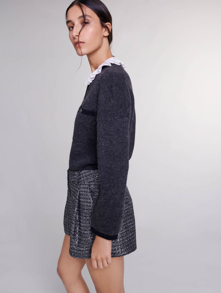 Tweed-Shorts