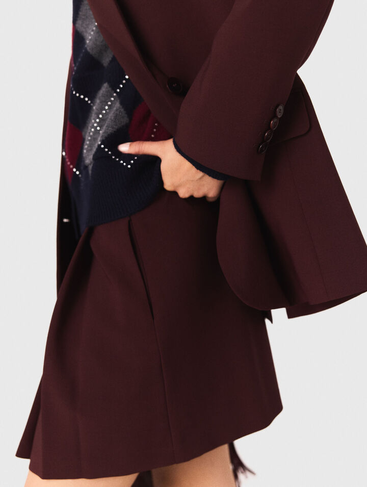 Kostümjacke mit Gürtel