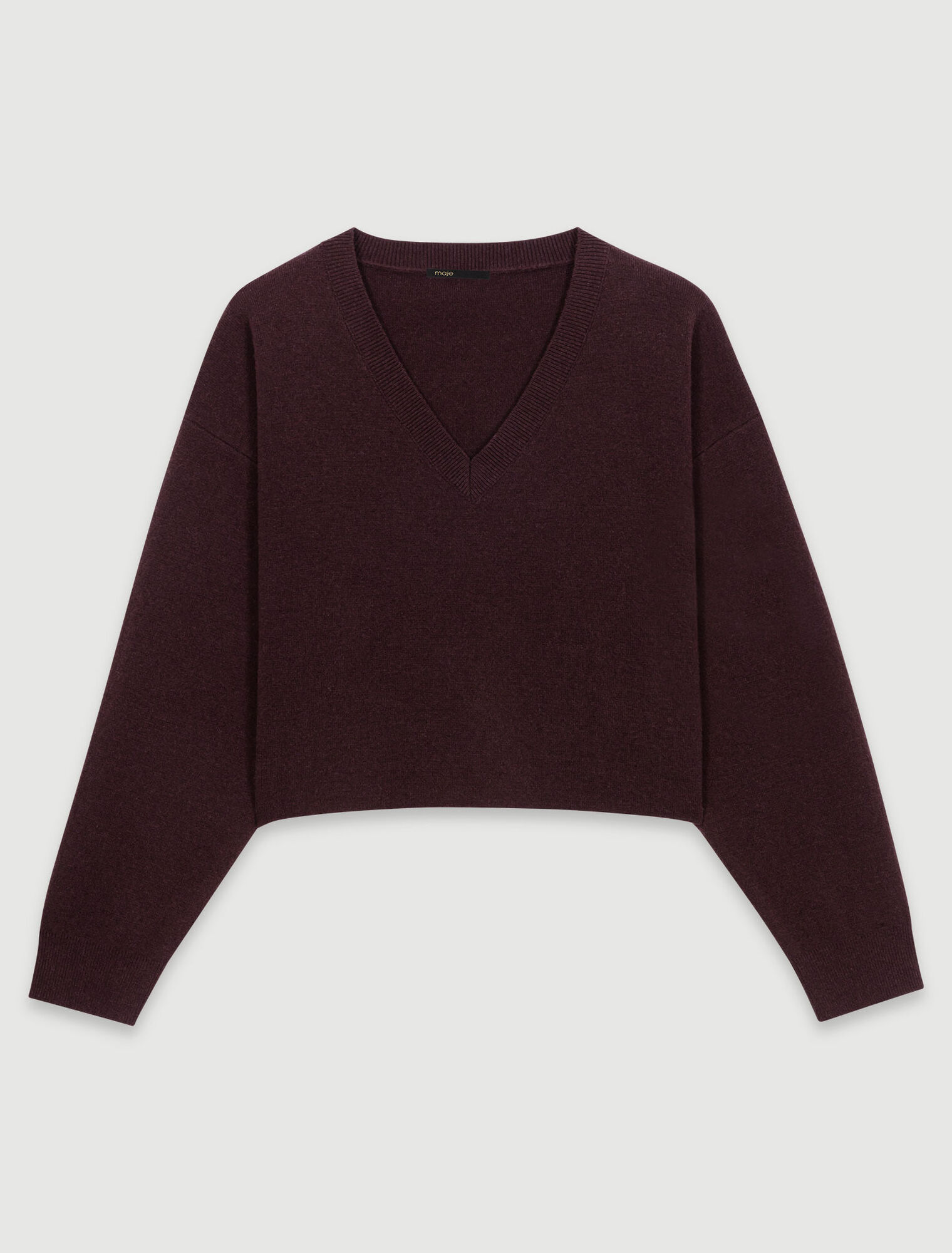 Pullover mit V-Ausschnitt
