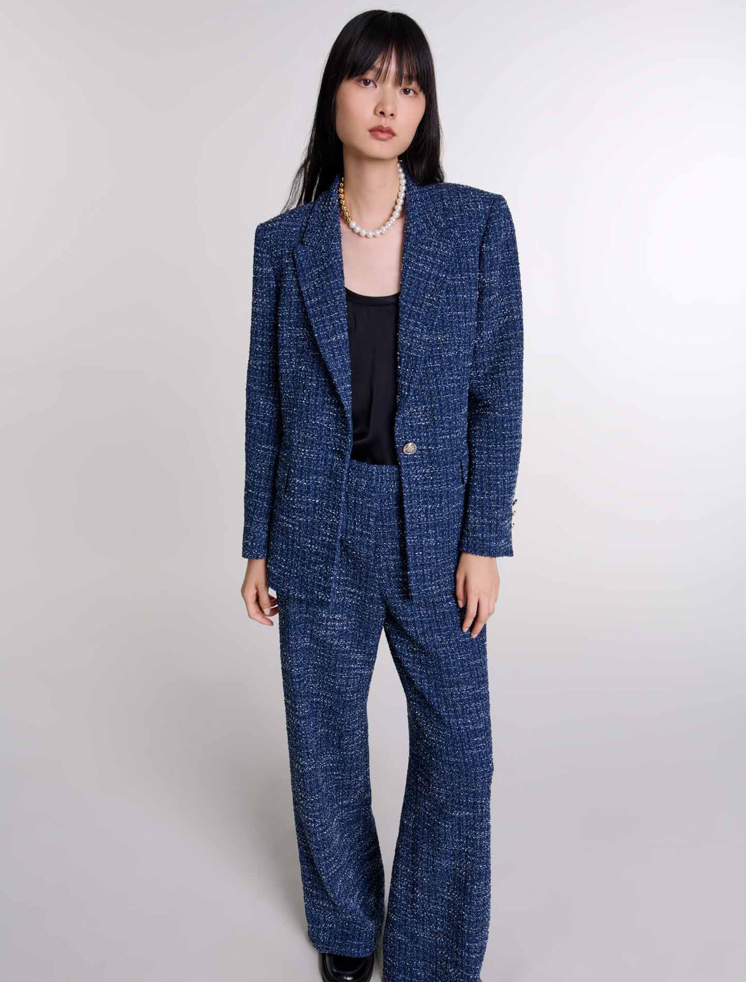 Tweed-Jacke