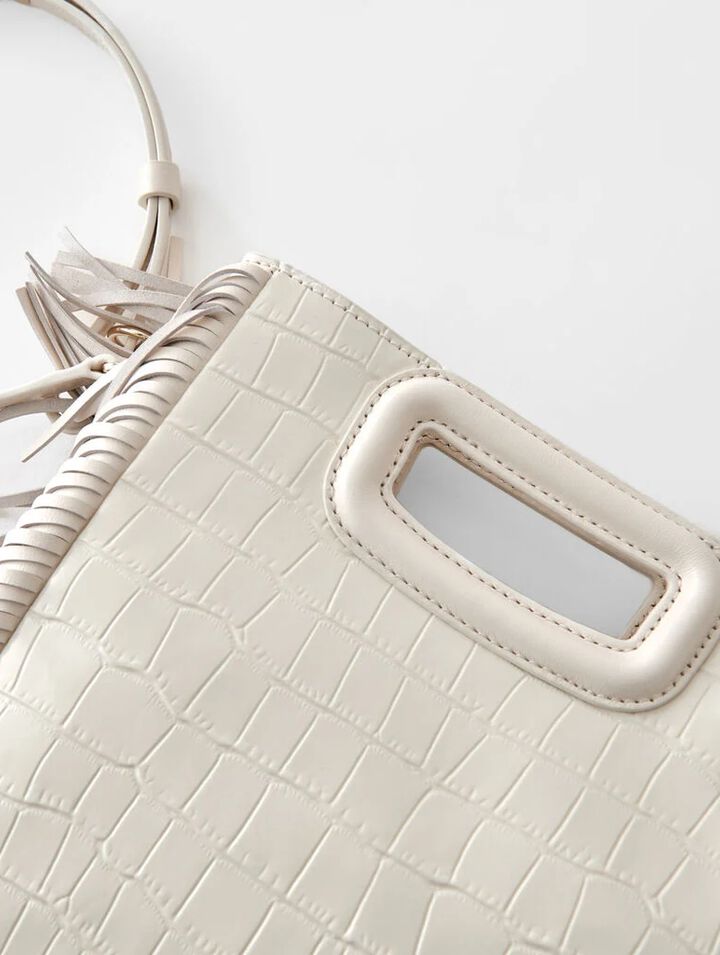 M-Tasche aus Krokodilleder