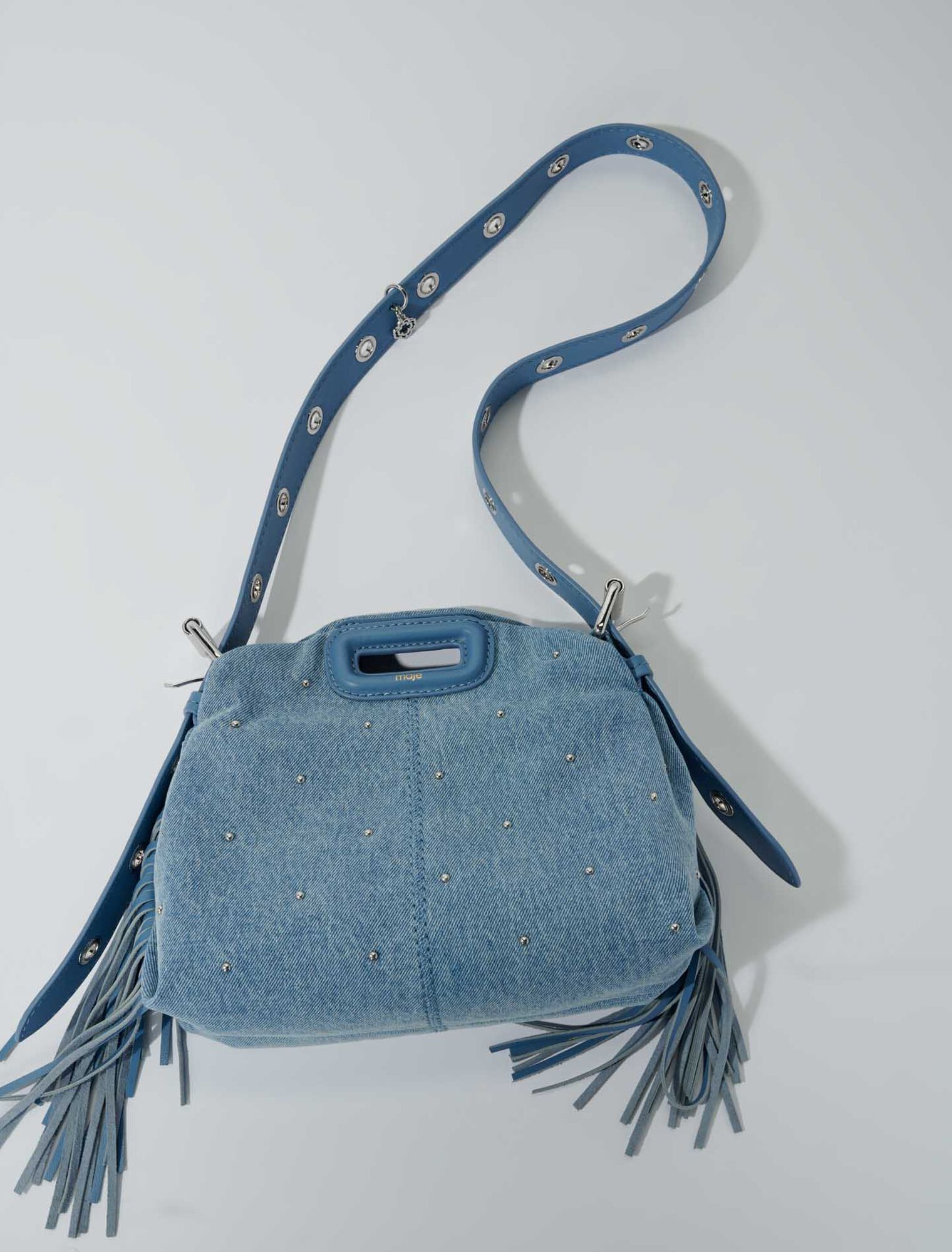 Miss M Mini Tasche aus Denim