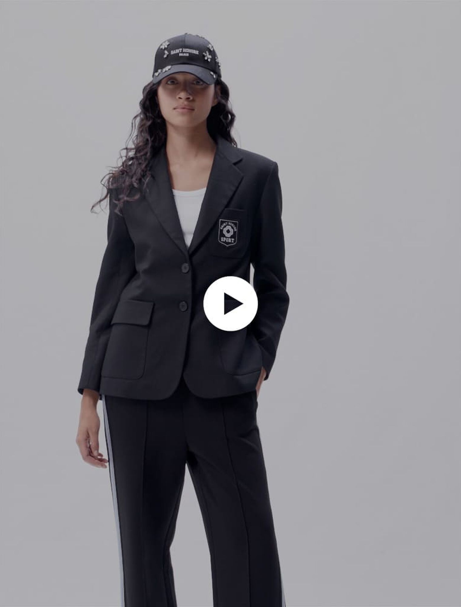 Bestickter Blazer