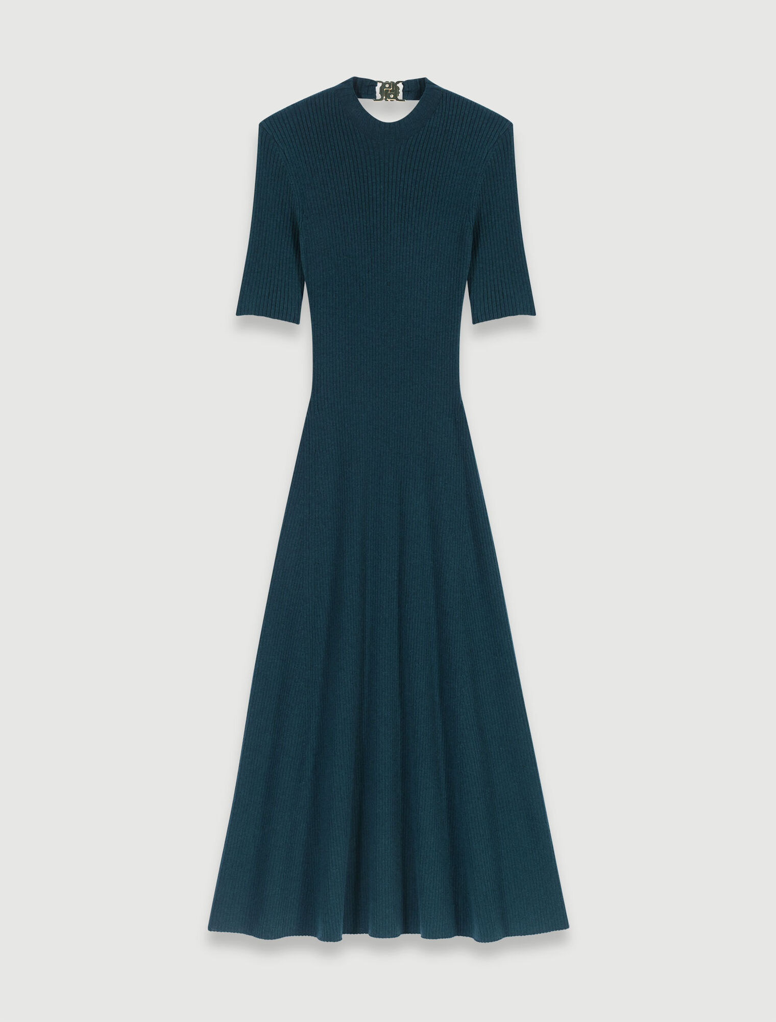 Langes Strickkleid