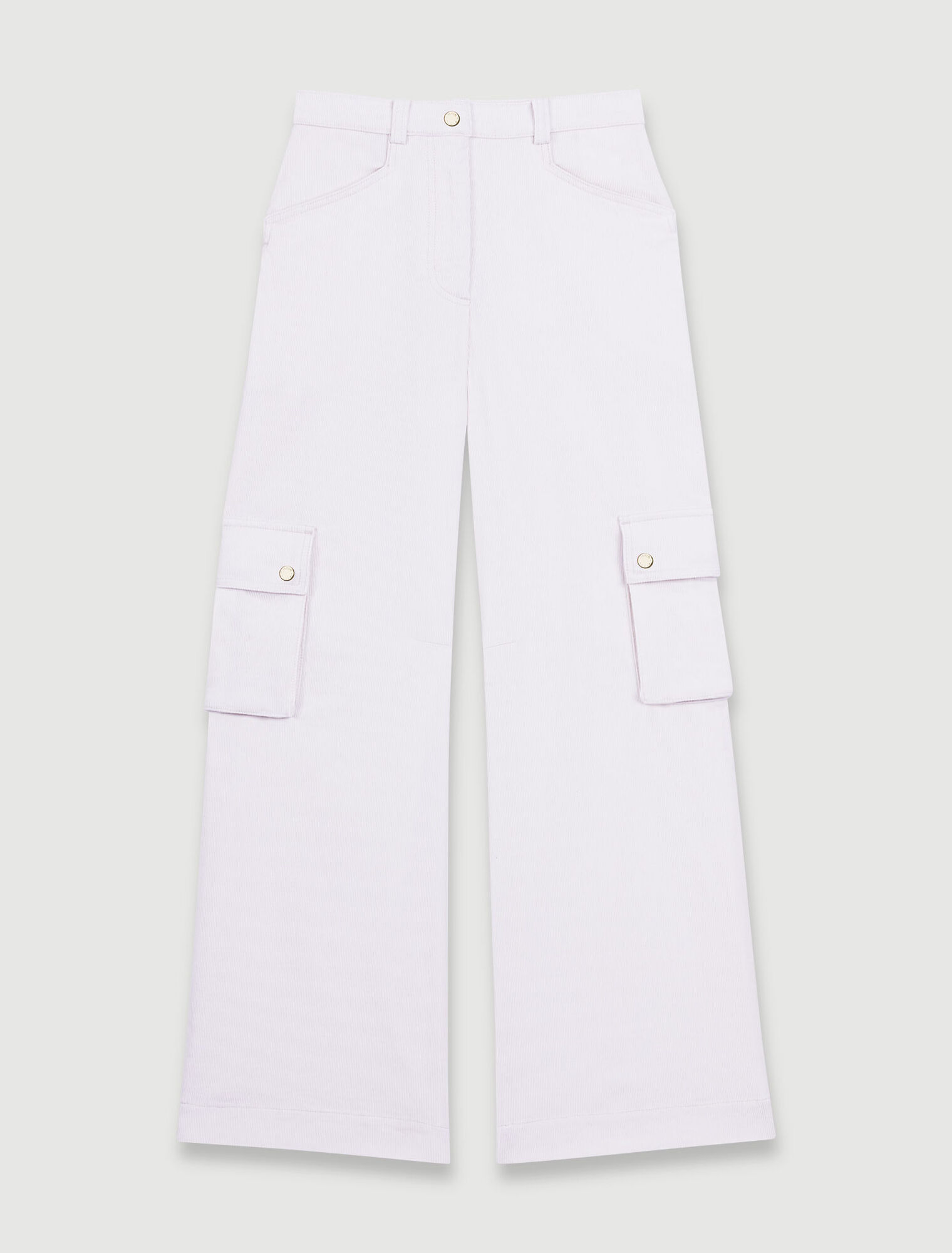 Cargohose aus Velours