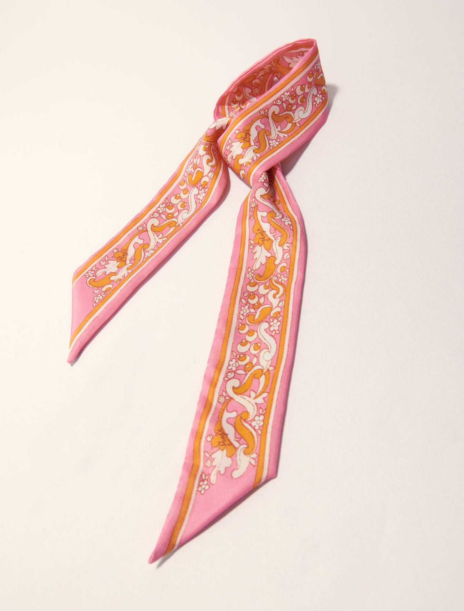 Tuch 90x5cm mit Blumenprint