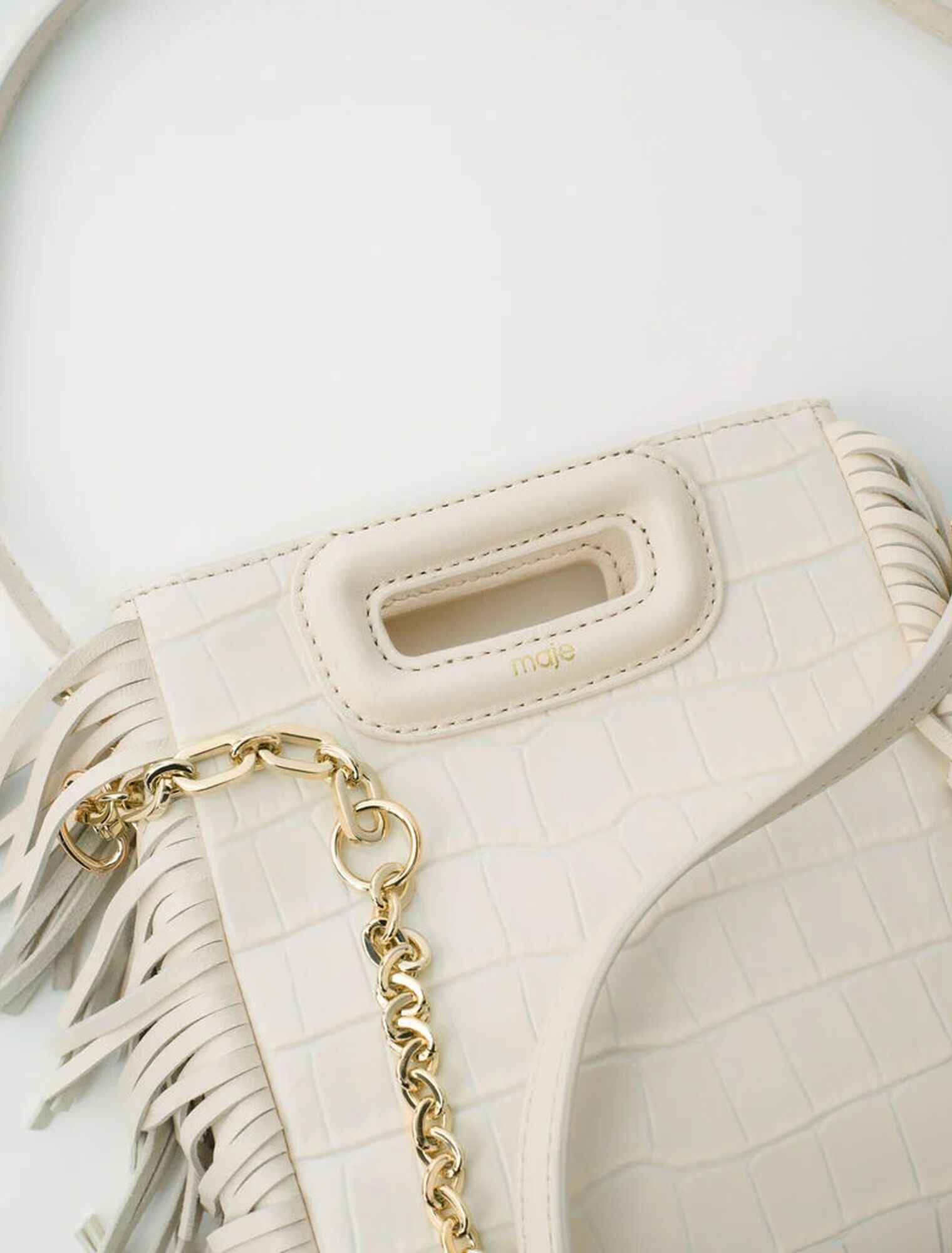 M Mini-Tasche aus Krokodilleder