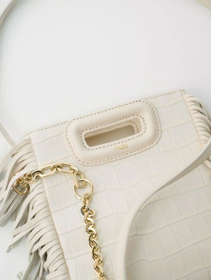 M Mini-Tasche aus Krokodilleder