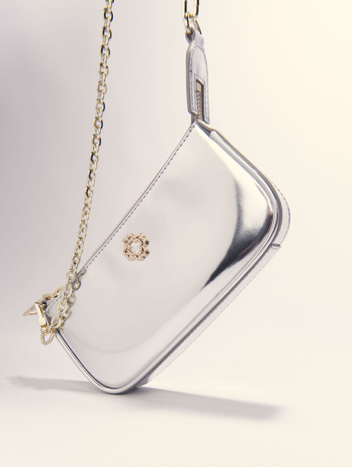 Sarah Pouch Leder in Spiegel-Optik