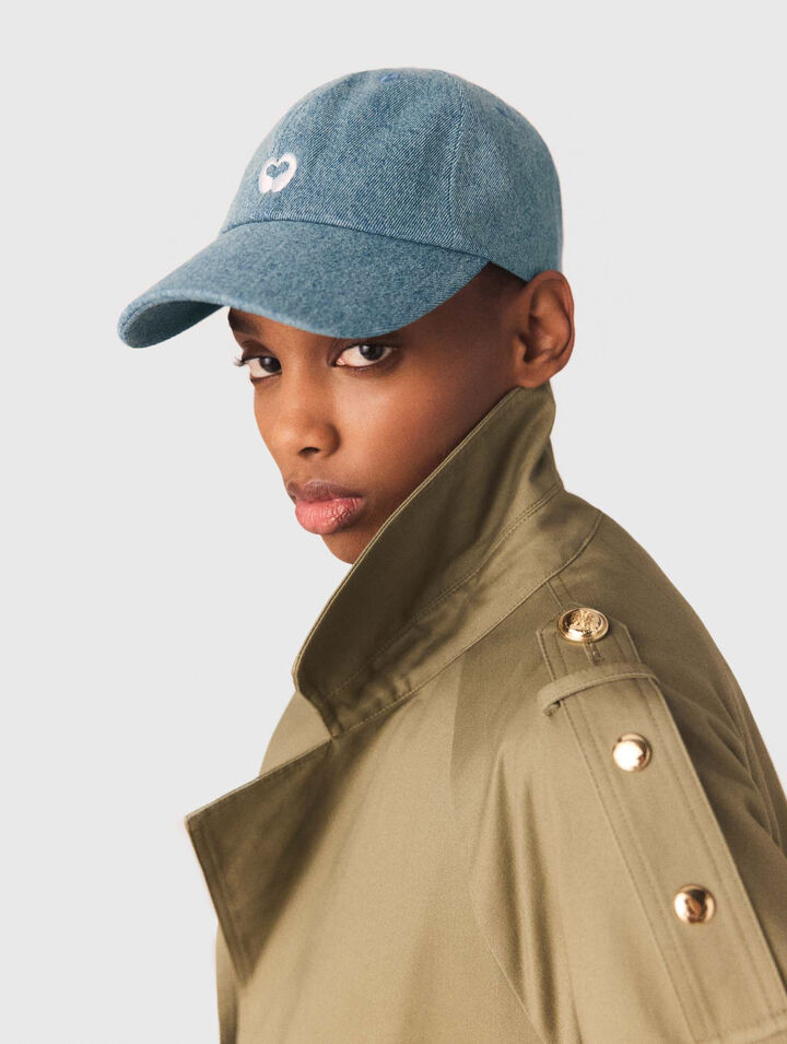 Cap aus Denim