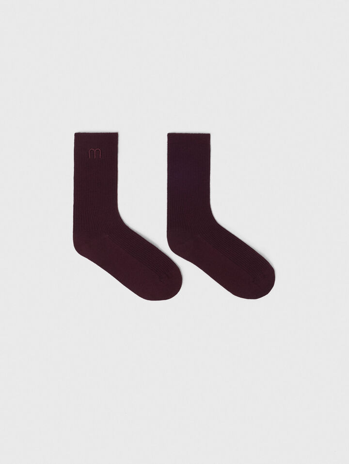Socken mit Logo