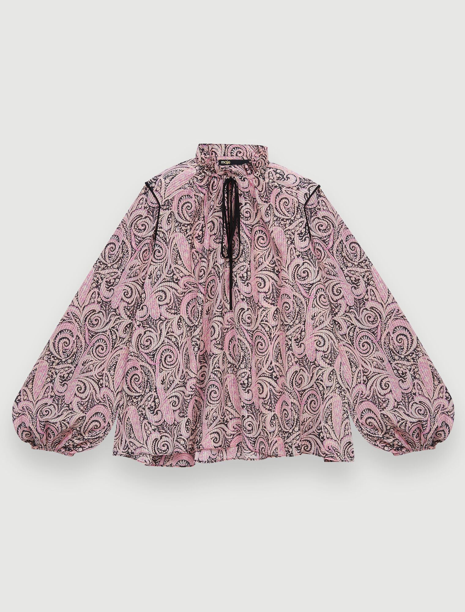 Fließendes Top mit Paisley-Druck 