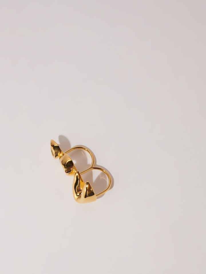 Dreifacher Glückskeks-Ring