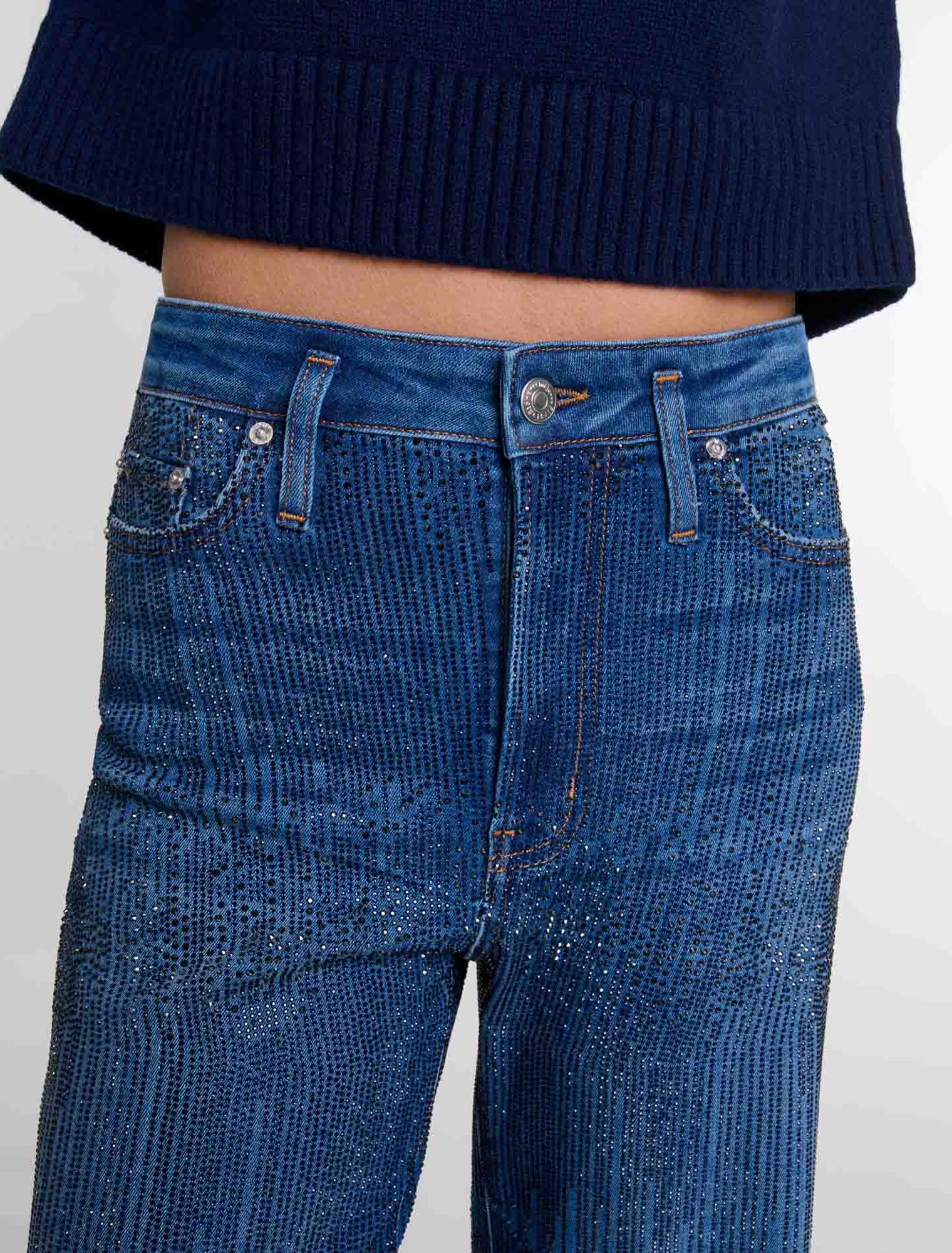 Jeans mit Strass