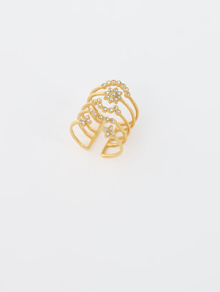 Kostbarer semainier-ring