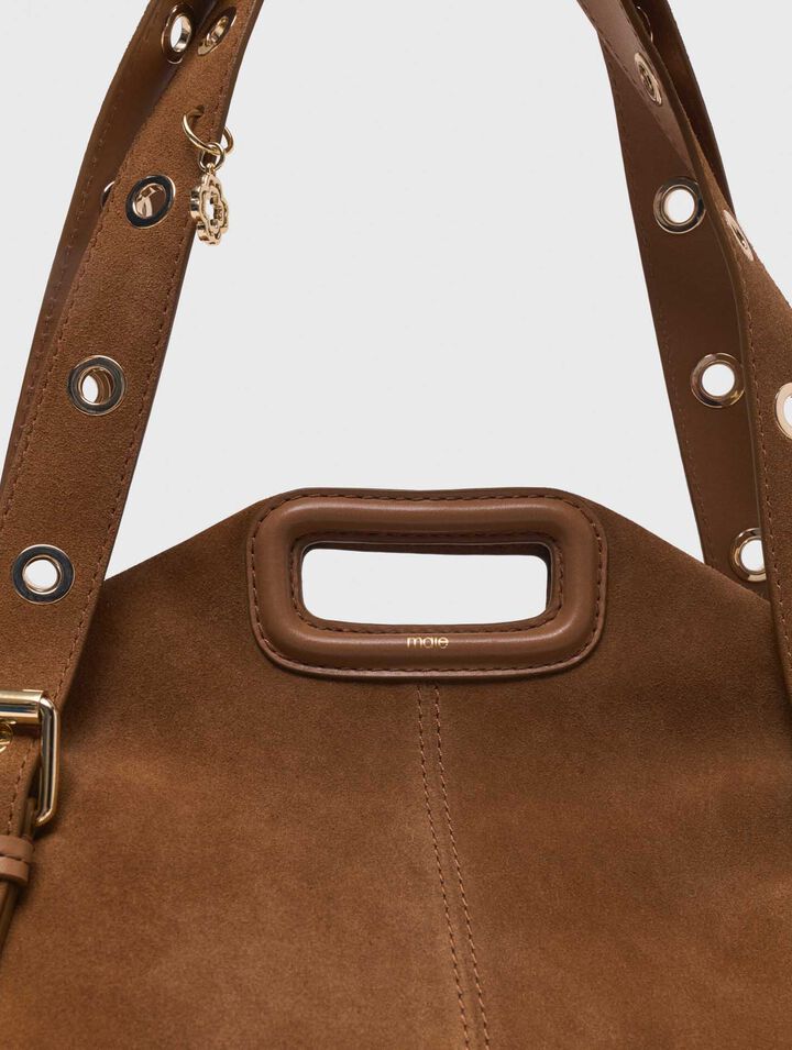Tasche Miss M XL aus Wildleder