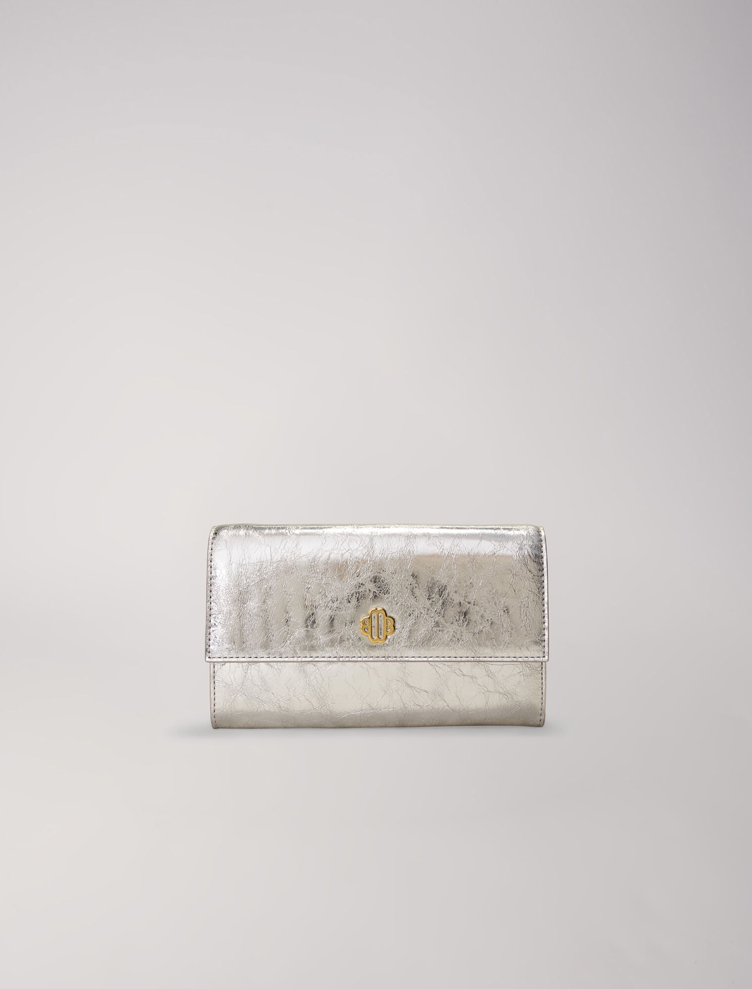 Brieftasche in Metallic-Optik