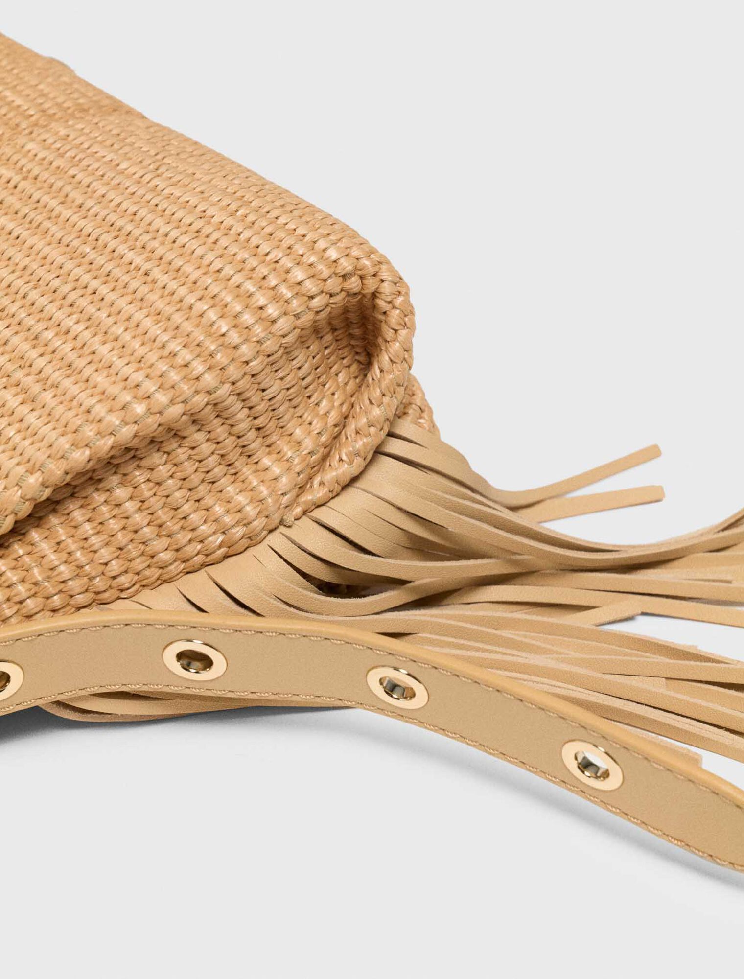 Mini M-Tasche mit Basteffekt