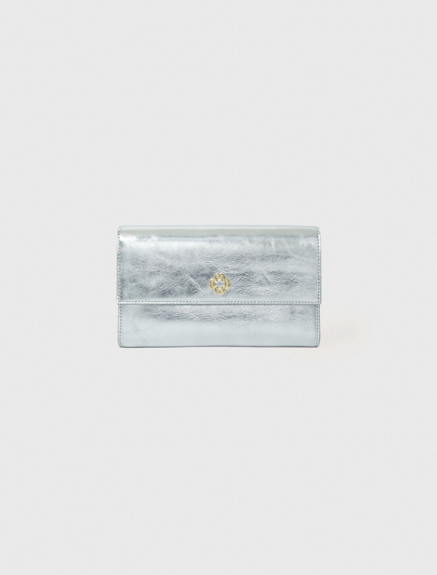 Brieftasche in Metallic-Optik