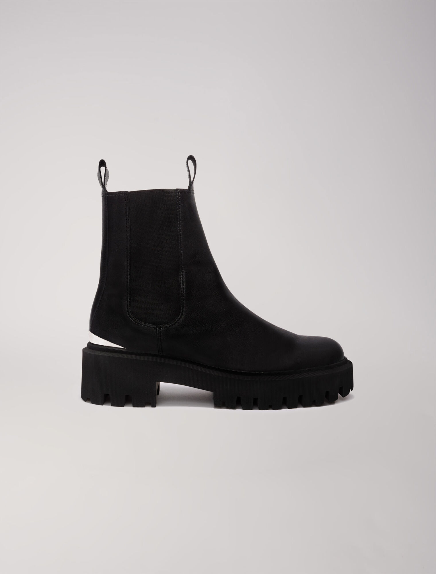 Chelsea-Boots mit Plateausohle