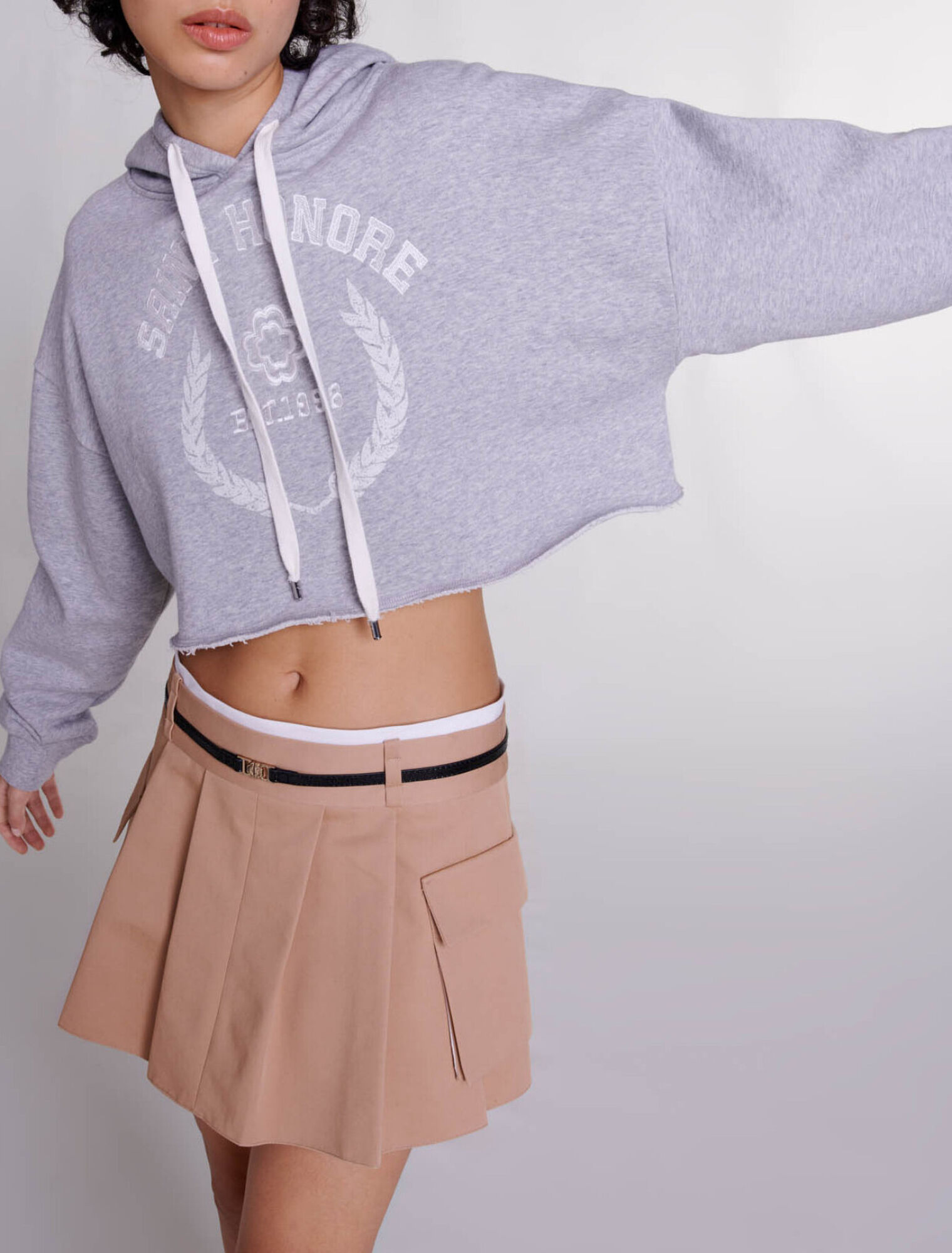 Cropped-Sweater Saint Honoré