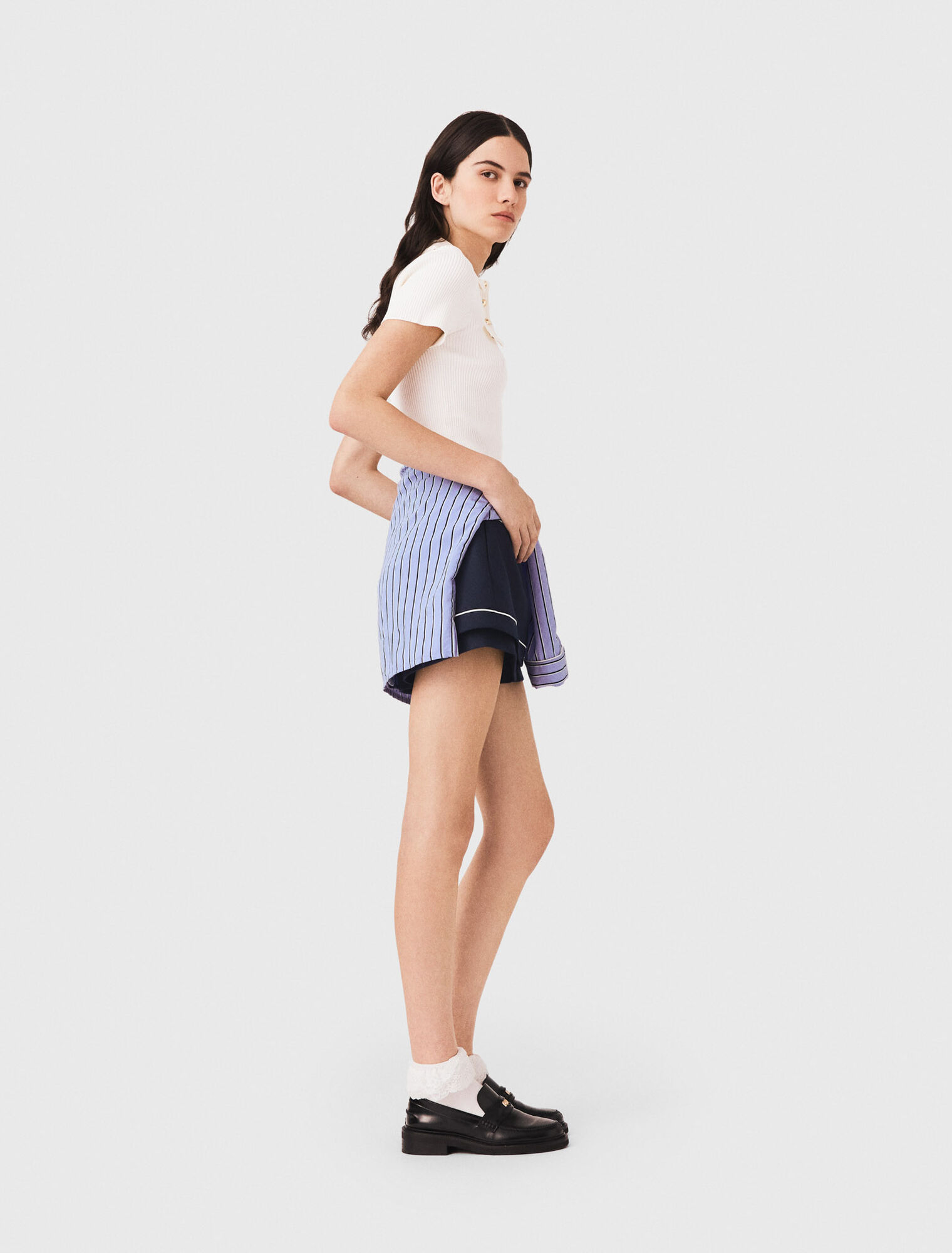Kurzarm-Poloshirt mit Taschen
